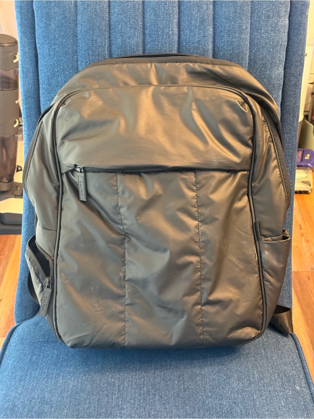 Calpak Luka 15 inch Laptop Backpack in Matte Black